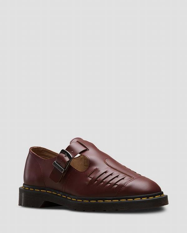 Dr Martens Dámské Polobotky Mica Archive Vínové, CZ-897240